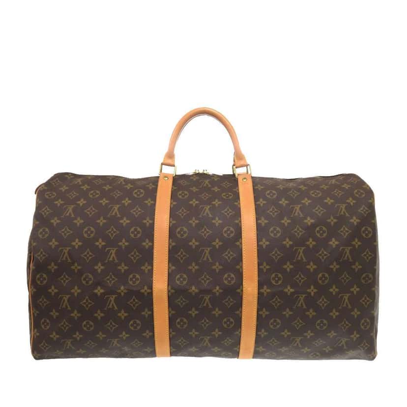 Louis Vuitton Monogram Keepall 60 Brown Very good condition - Front View