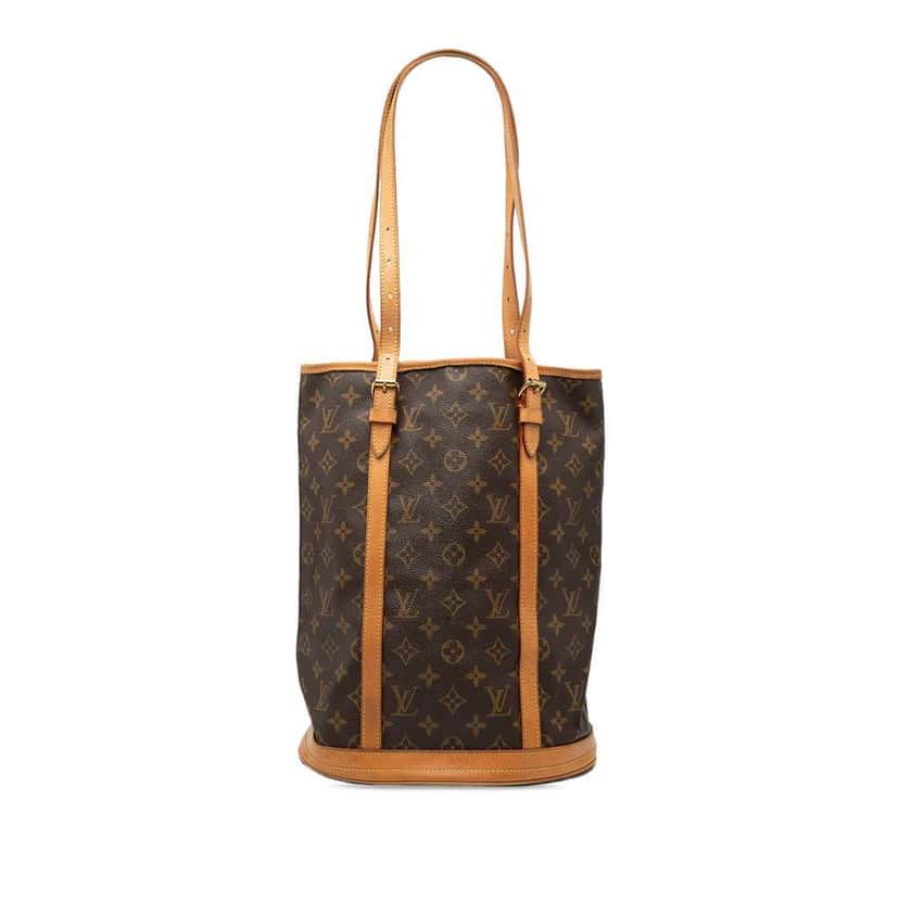 Louis Vuitton Monogram Bucket GM Brown Very good condition - Front View