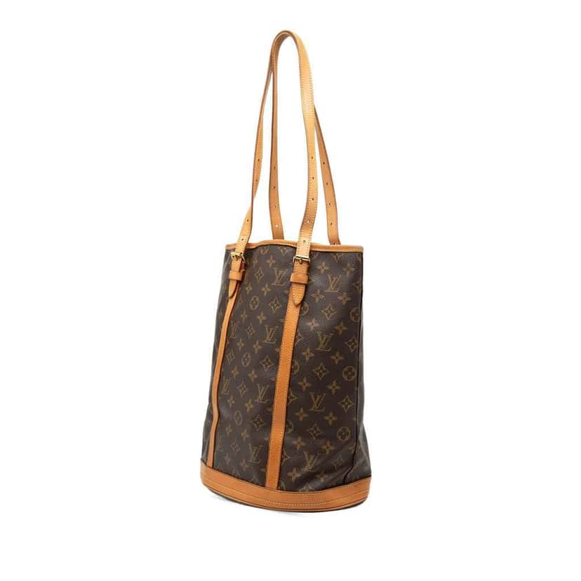 Louis Vuitton Monogram Bucket GM Brown Very good condition - Back View