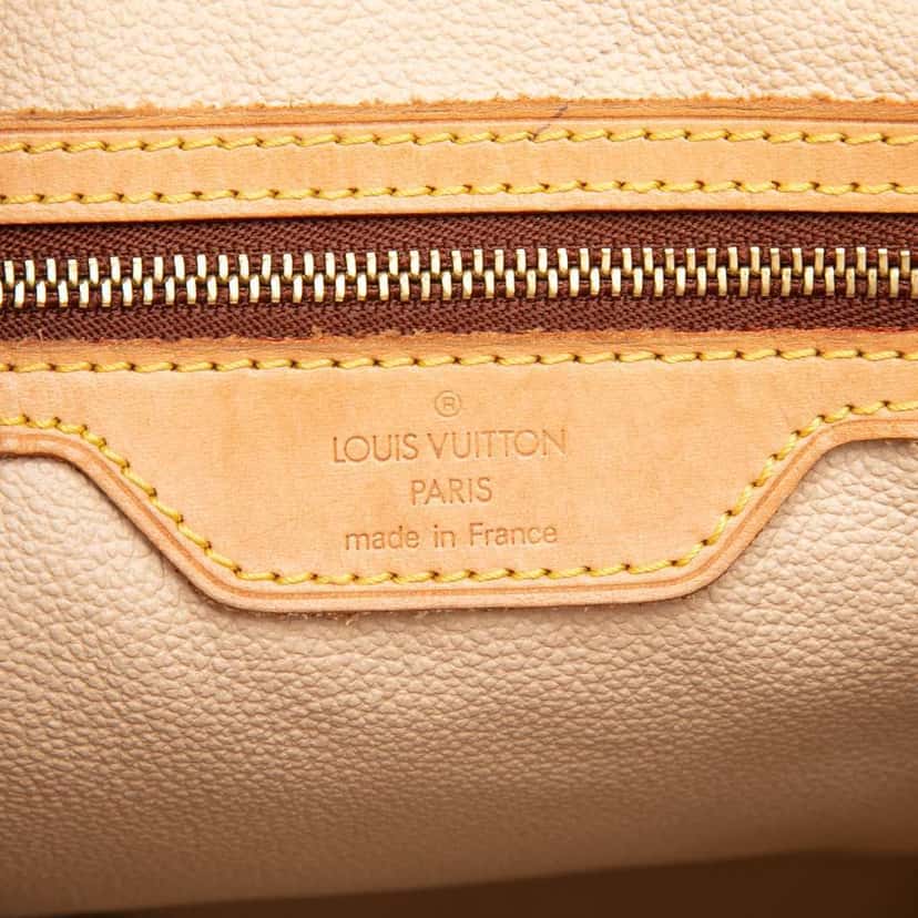 Louis Vuitton Monogram Bucket GM Brown Very good condition - Box View