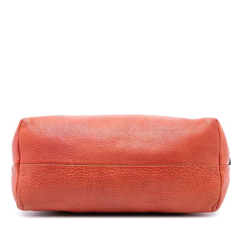 Gucci Leather Laidback Crafty Handbag Orange Leather Very good condition - Inside View