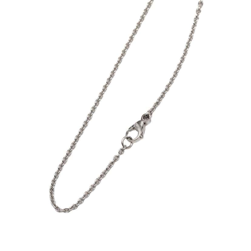 Chanel 18K White Gold Ultra Diamond Ceramic Pendant Necklace Silver White Gold Very good condition - Box View