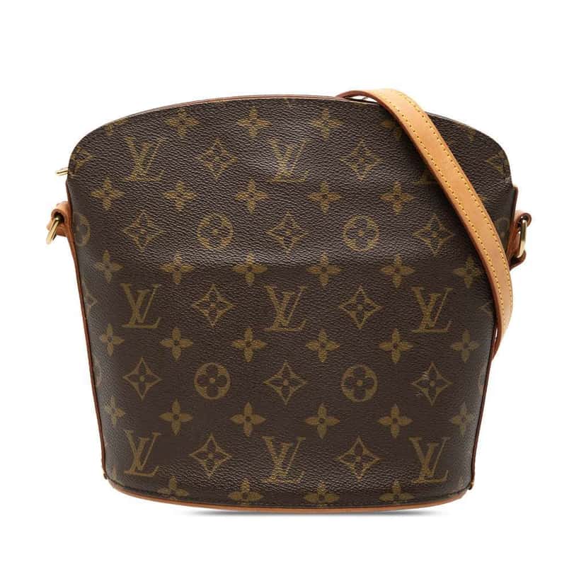 Louis Vuitton Monogram Drouot Brown Very good condition - Front View