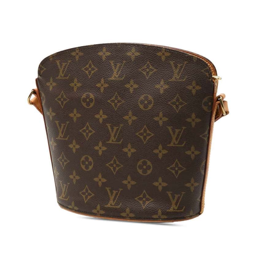 Louis Vuitton Monogram Drouot Brown Very good condition - Back View