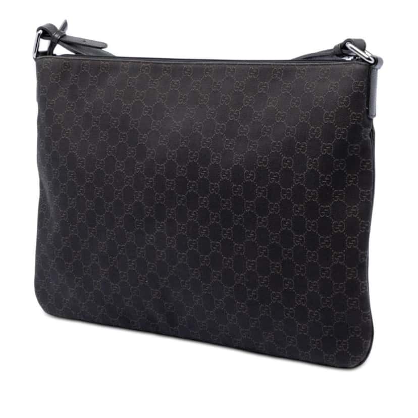 Gucci GG Denim Crossbody Brown Denim Very good condition - Back View