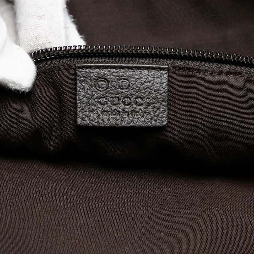Gucci GG Denim Crossbody Brown Denim Very good condition - Box View