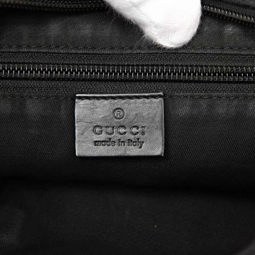 Gucci GG Canvas Crossbody Black Canvas Good condition - Box View