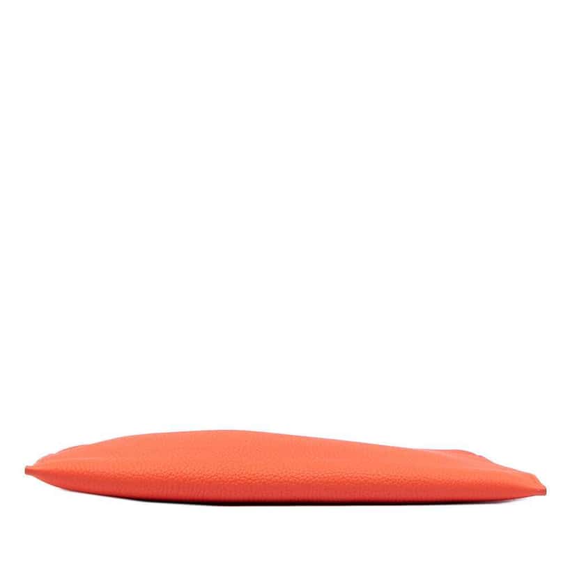 Hermès Small Togo Bazar Pouch Orange Leather Very good condition - Inside View