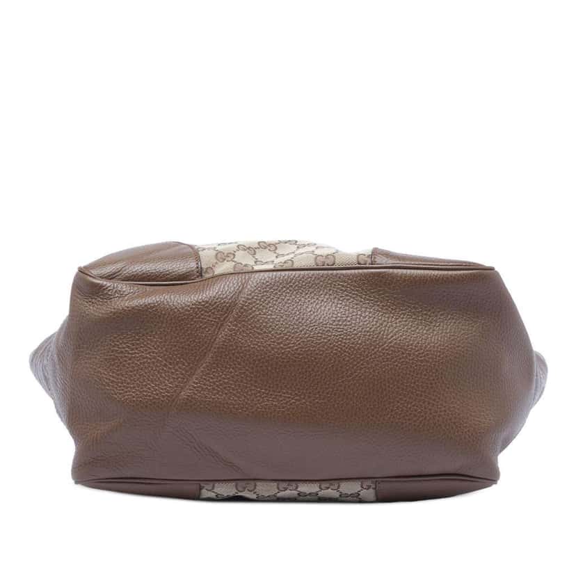 Gucci GG Canvas Bree Zippered Tote Beige Very good condition - Inside View