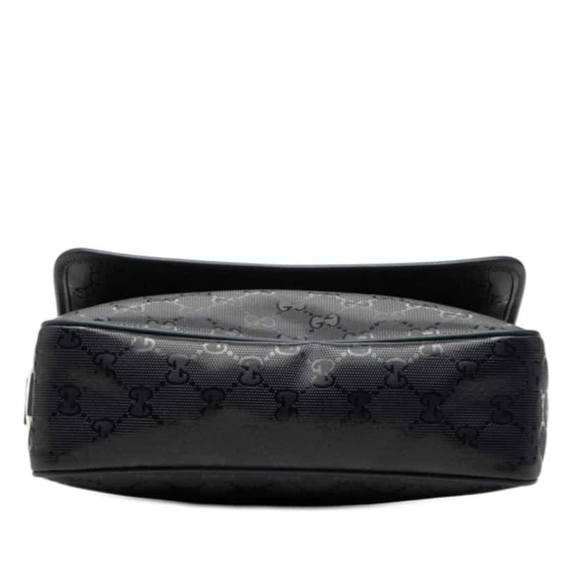 Gucci Kids GG Imprime Web Messenger Bag Black Canvas Very good condition - Inside View