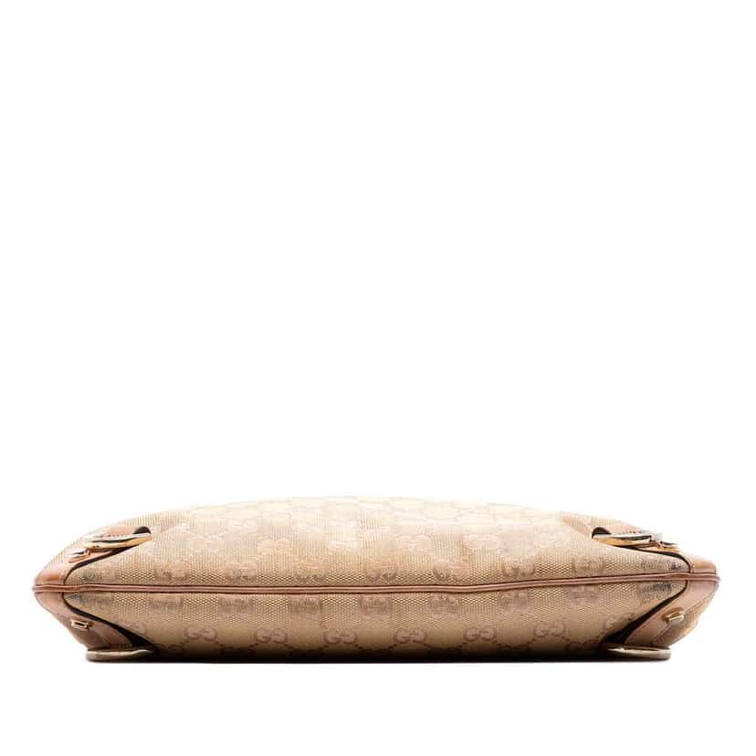 Gucci GG Canvas Abbey D Ring Crossbody Beige Very good condition - Inside View