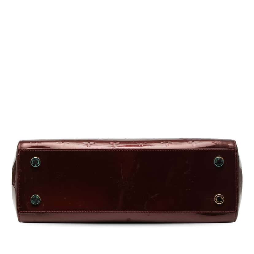 Louis Vuitton Monogram Vernis Brea MM Red Leather Very good condition - Inside View