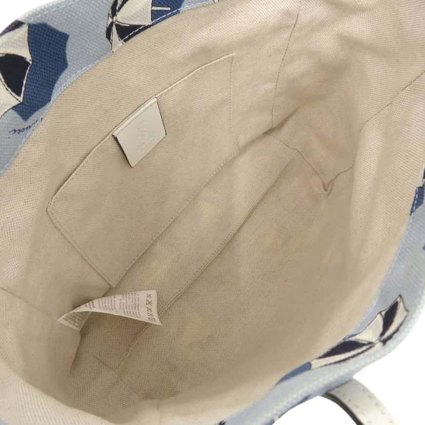 Gucci Kids Canvas Umbrella Tote Blue Canvas Very good condition - Model View