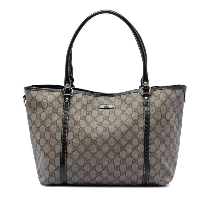 Gucci Medium GG Supreme Joy Tote Beige Very good condition - Front View