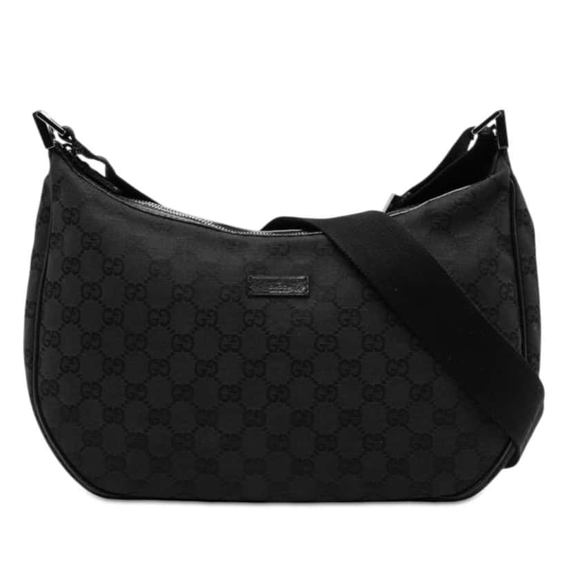 Gucci GG Canvas Crossbody Black Canvas Very good condition - Front View