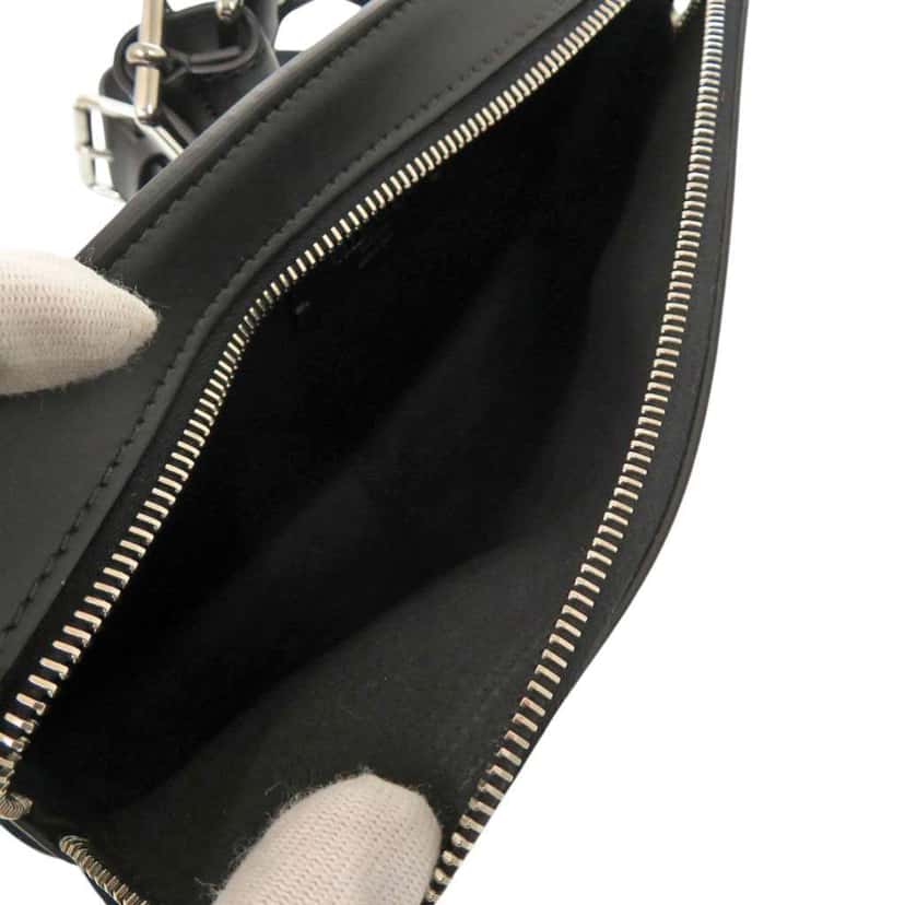 Valentino Leather VLTN Rockstud Belt Bag Black Leather Very good condition - Model View