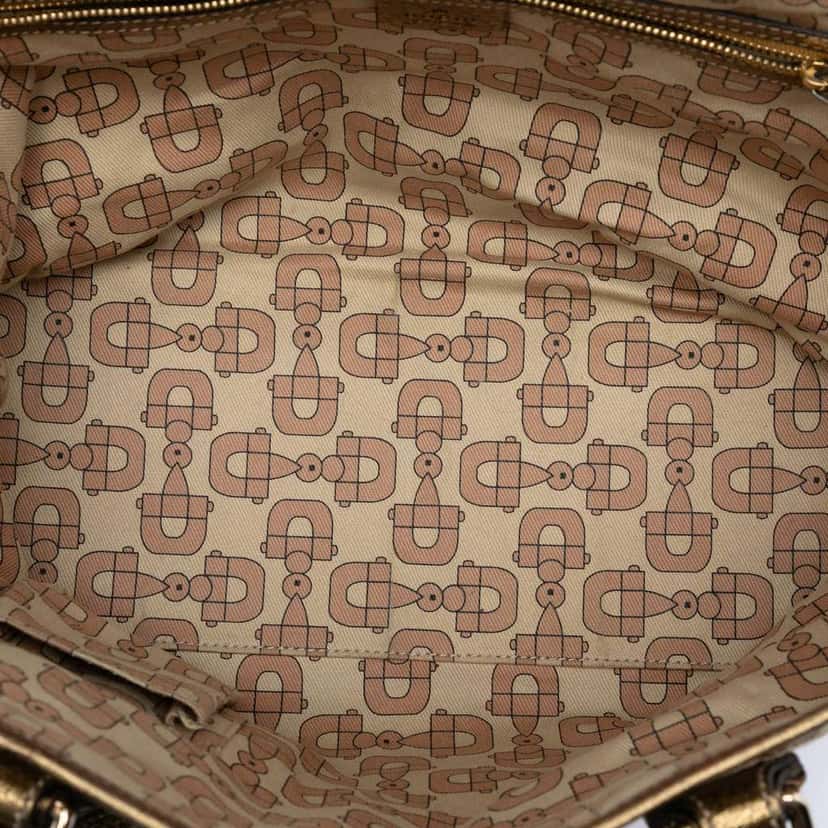 Gucci GG Canvas Web Jolicoeur Tote Beige Very good condition - Model View