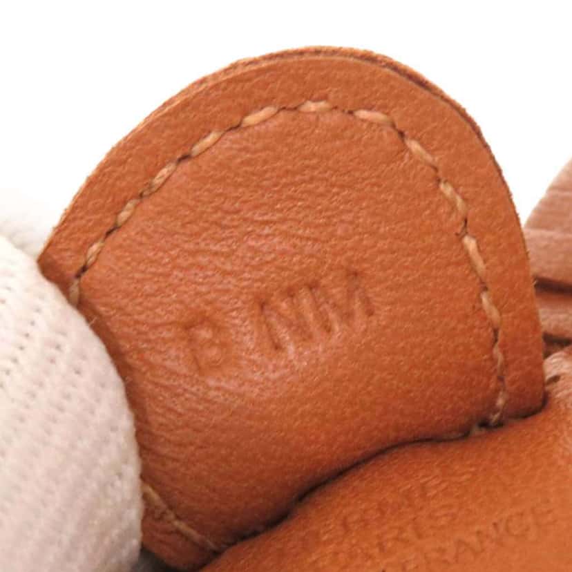 Hermès Milo Lambskin Grigri Rodeo Pegase Bag Charm PM Brown Leather Very good condition - Inside View