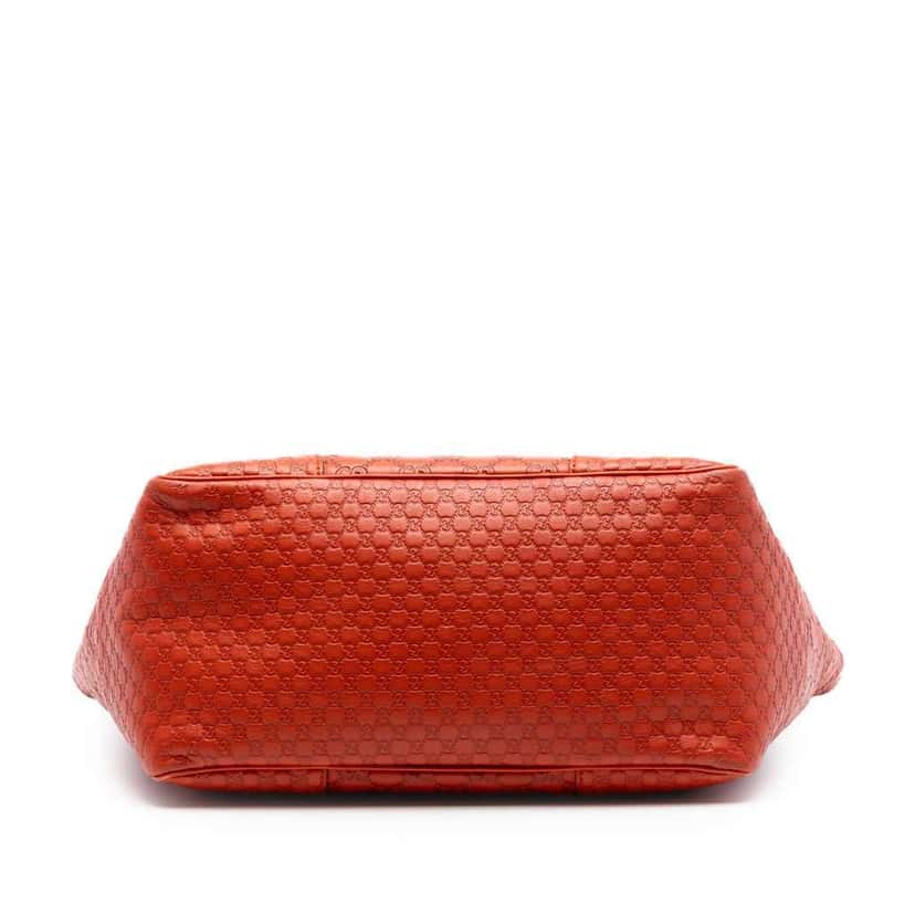 Gucci Guccissima Bree Tote Orange Leather Very good condition - Inside View