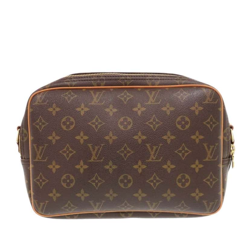 Louis Vuitton Monogram Reporter PM Brown Very good condition - Back View
