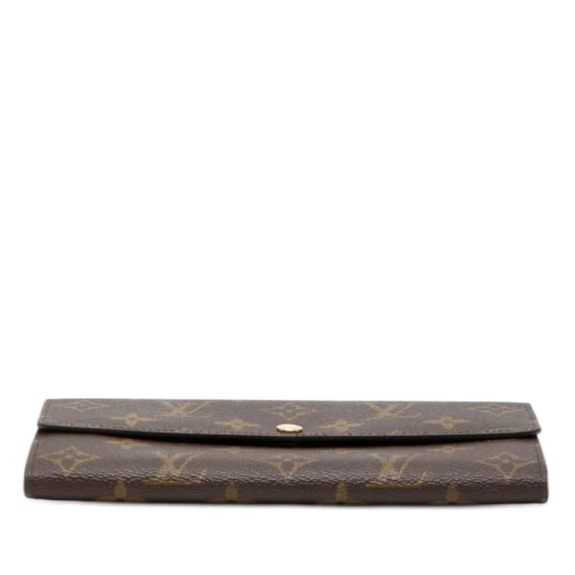 Louis Vuitton Monogram Sarah Long Wallet Brown Very good condition - Inside View