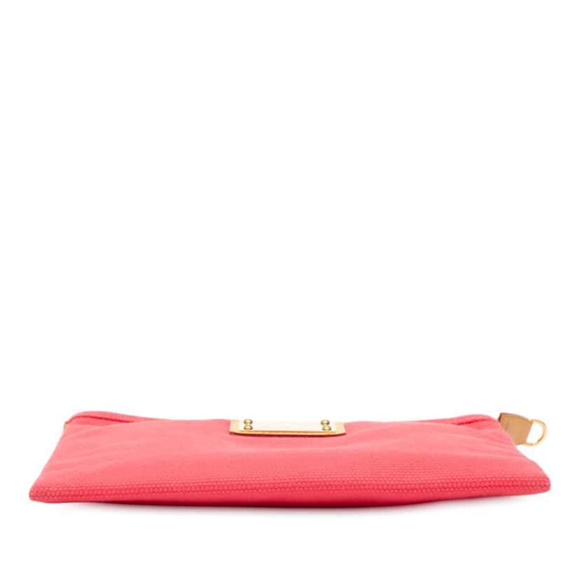 Louis Vuitton Antigua Pochette Plat PM Pouch Pink Canvas Very good condition - Inside View