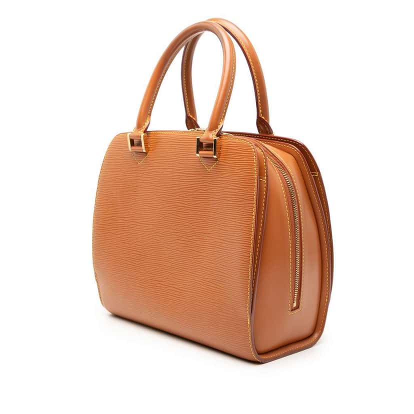 Louis Vuitton Epi Pont Neuf PM Brown Leather Very good condition - Back View