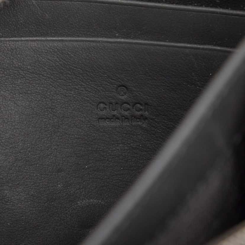 Gucci Suede Dionysus Wallet on Chain Black Leather Very good condition - Box View