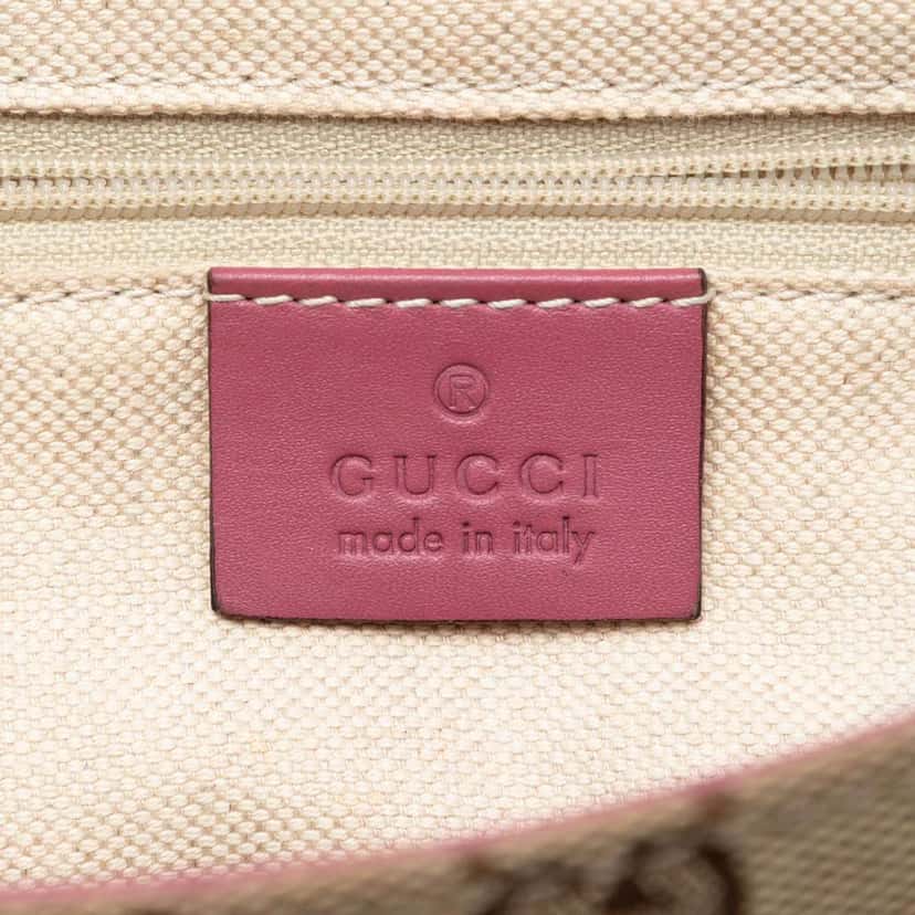 Gucci GG Canvas Sukey Crossbody Beige Very good condition - Box View