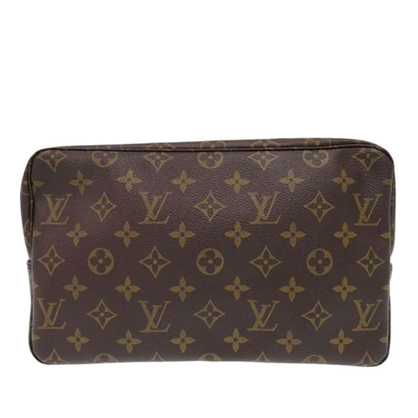Louis Vuitton Monogram Trousse Toilette 28 Brown Very good condition - Back View