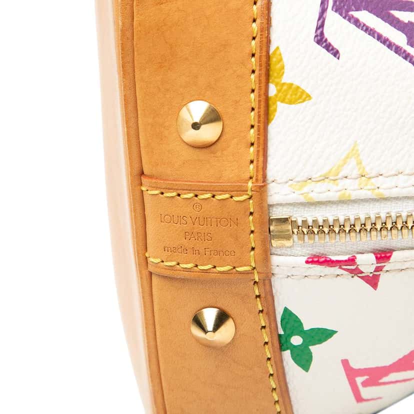 Louis Vuitton Monogram Multicolore Alma PM White Good condition - Box View