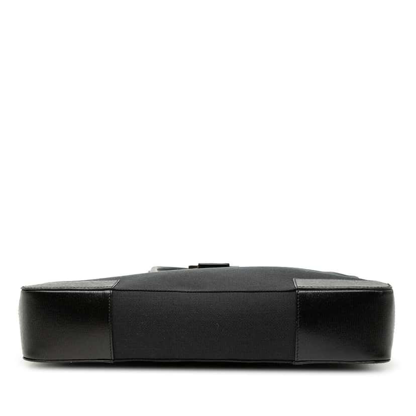 Gucci Canvas Square G Tote Black Canvas Good condition - Inside View