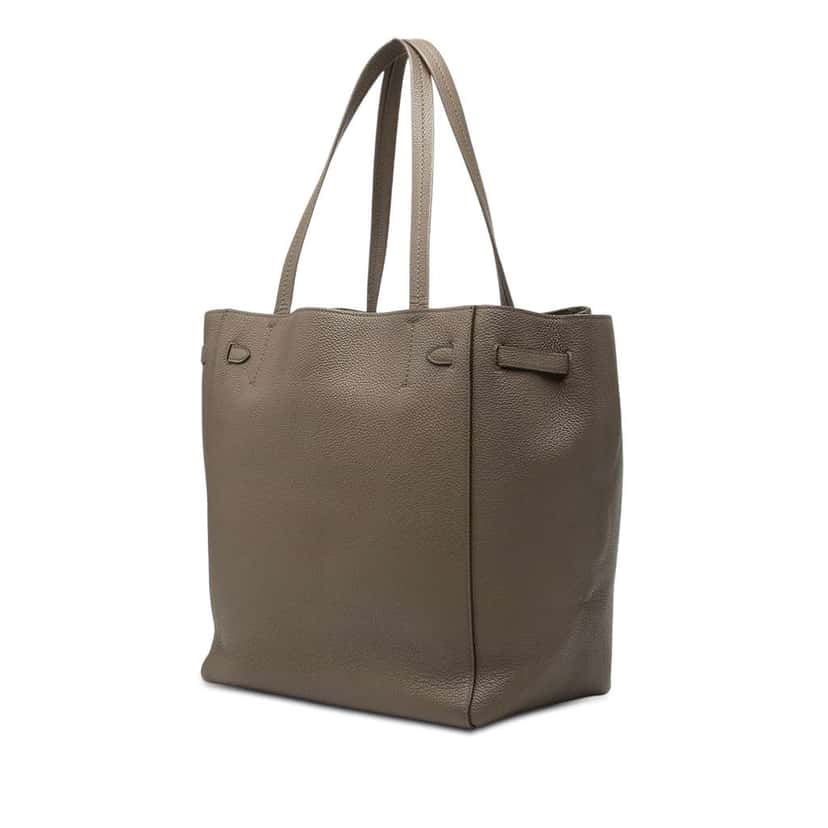 Celine Small Grained Calfskin Phantom Cabas Tote Brown Leather Good condition - Back View