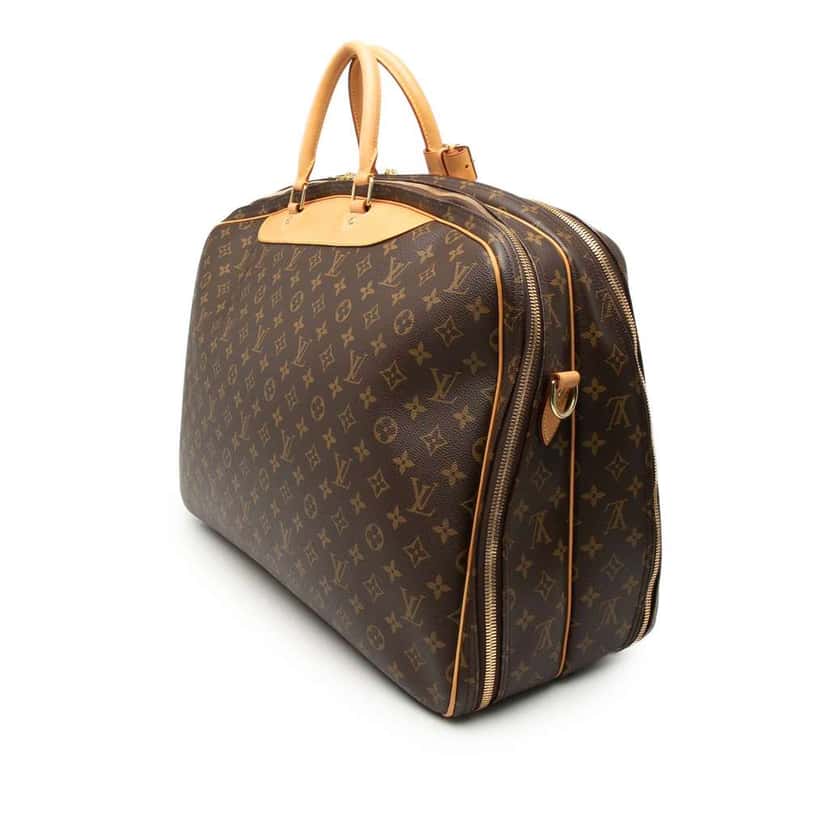 Louis Vuitton Monogram Alize 3 Poches Brown Good condition - Back View
