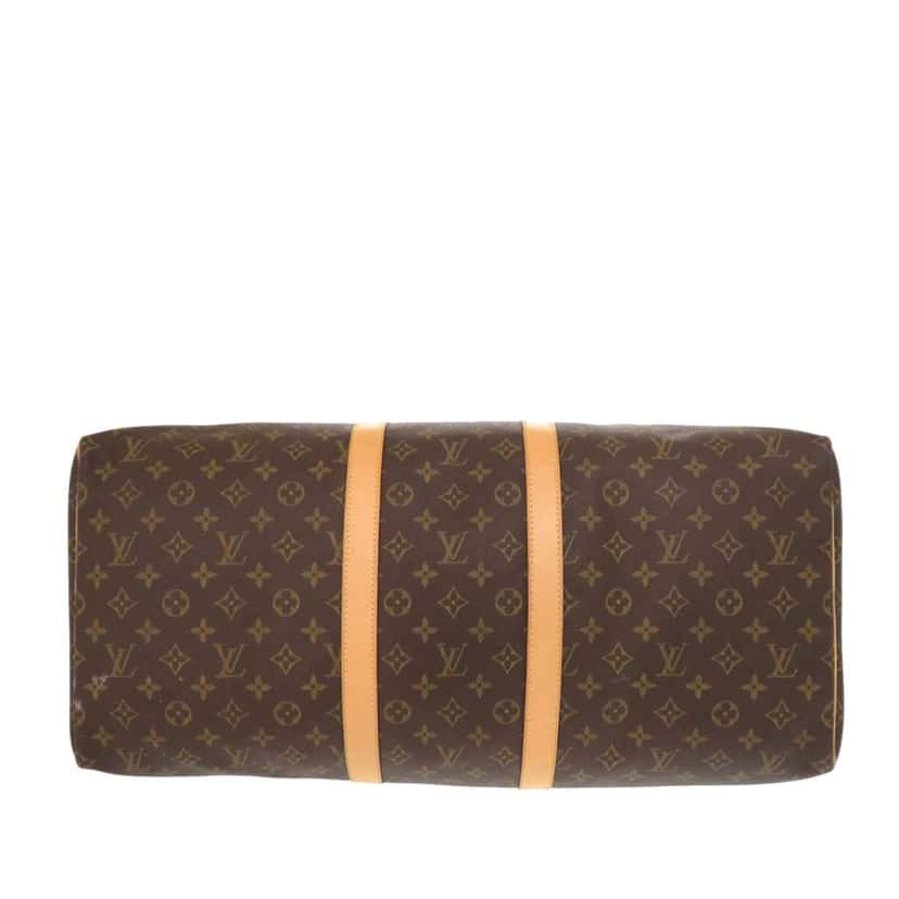 Louis Vuitton Monogram Keepall 55 Brown Good condition - Inside View