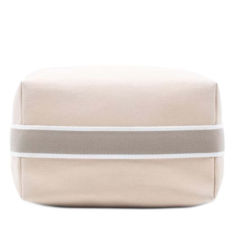 Hermès Large Toile Bride A Brac Case Brown Canvas Good condition - Inside View