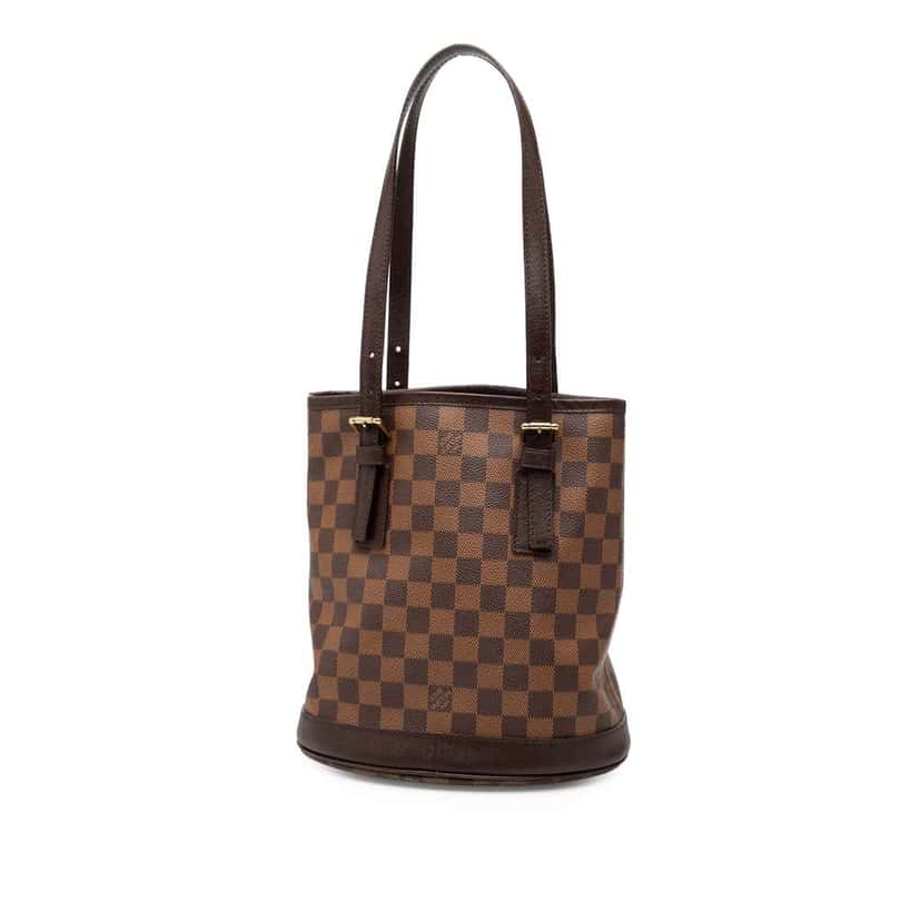 Louis Vuitton Damier Ebene Marais Brown Good condition - Back View