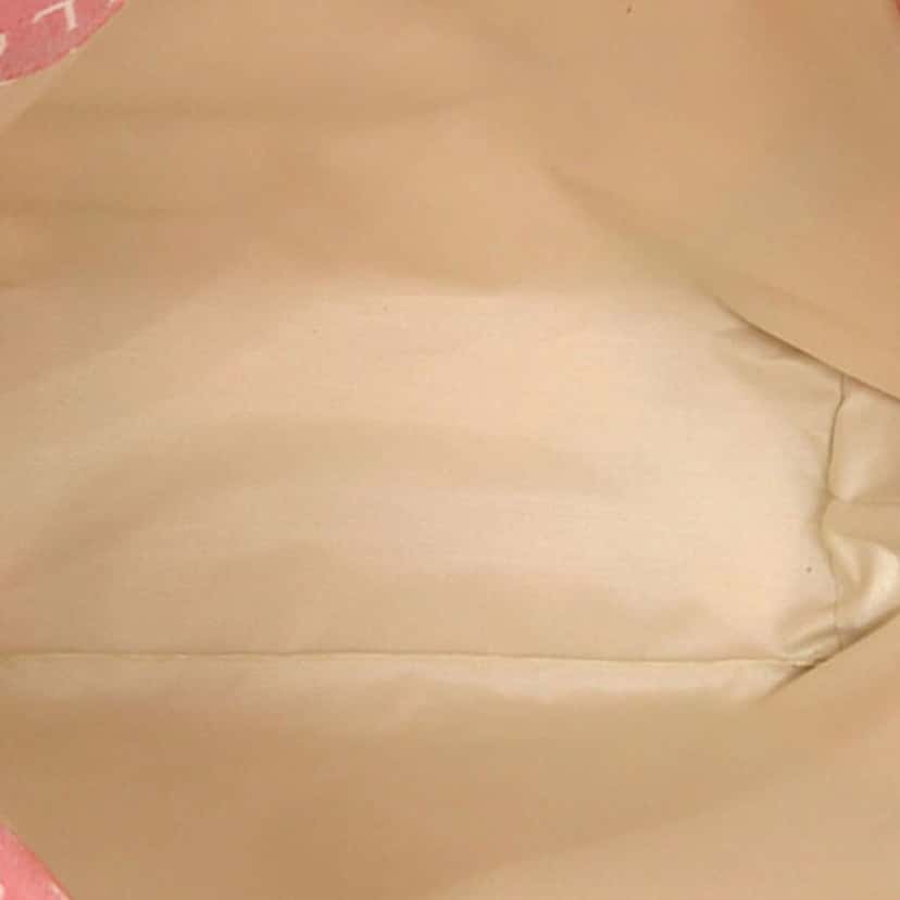 Bvlgari Logomania Canvas Tote Pink Canvas Good condition - Inside View