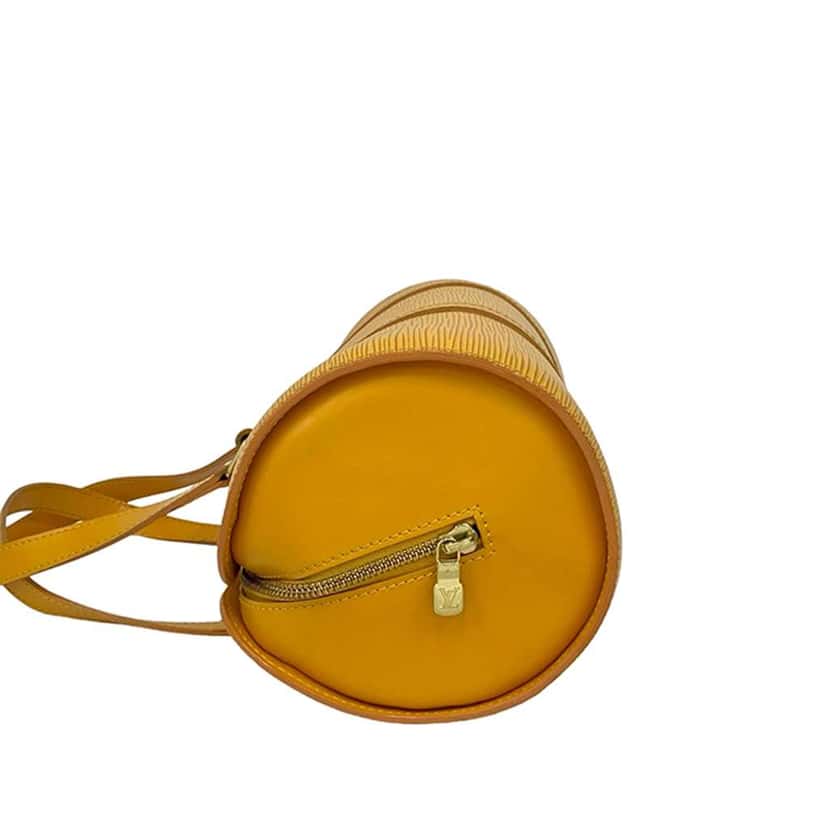 Louis Vuitton Epi Soufflot Yellow Leather Good condition - Box View