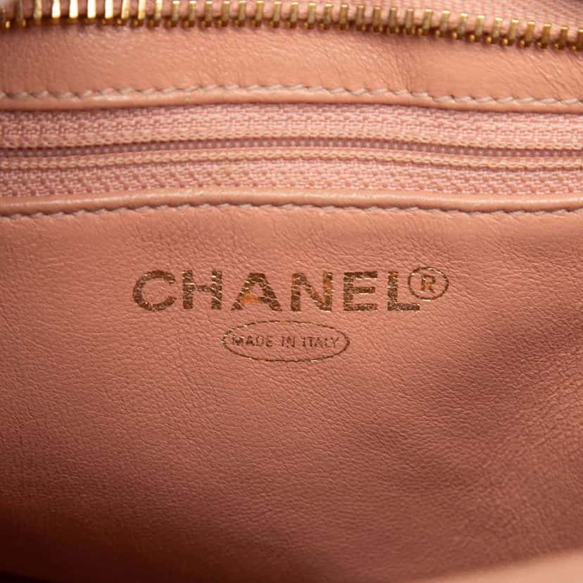 Chanel Caviar Medallion Tote Pink Leather Fair condition - Box View