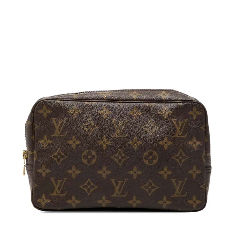 Louis Vuitton Monogram Trousse Toilette 23 Brown Good condition - Front View