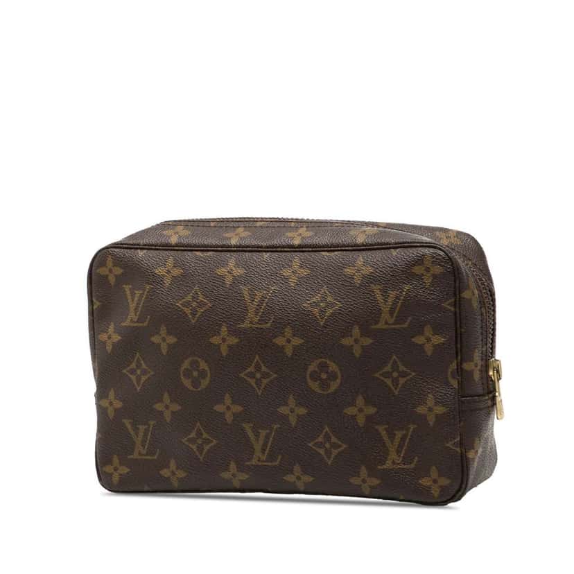 Louis Vuitton Monogram Trousse Toilette 23 Brown Good condition - Back View
