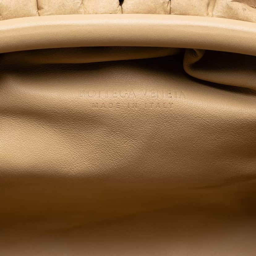 Bottega Veneta Kraft Paper The Pouch Beige Good condition - Box View