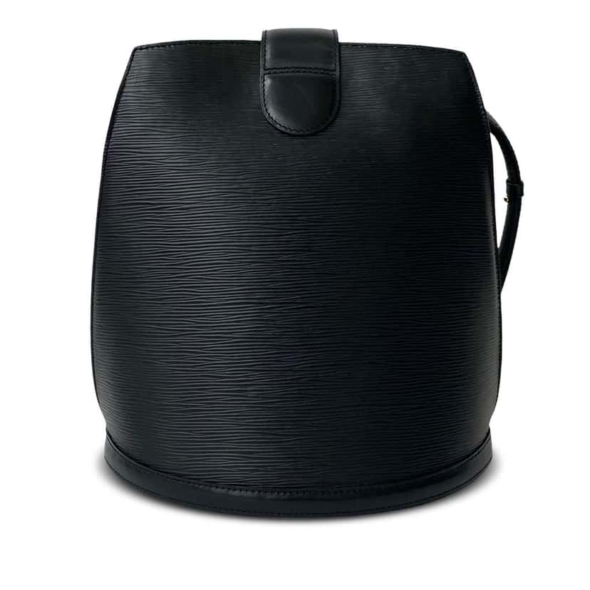 Louis Vuitton Epi Cluny Black Leather Good condition - Back View