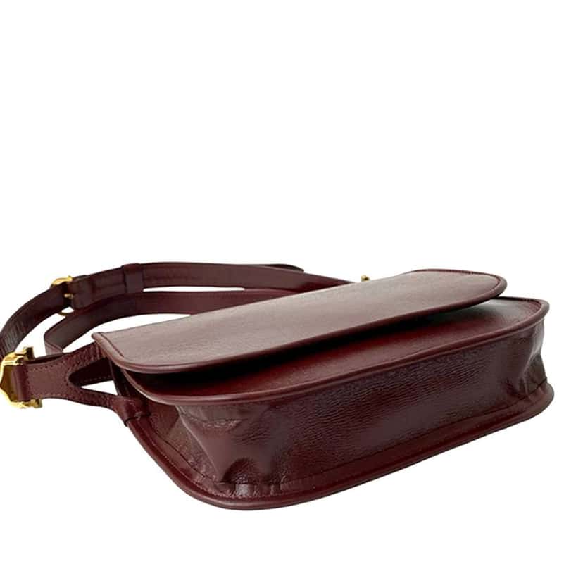Cartier Leather Must De Cartier Crossbody Red Leather Good condition - Model View