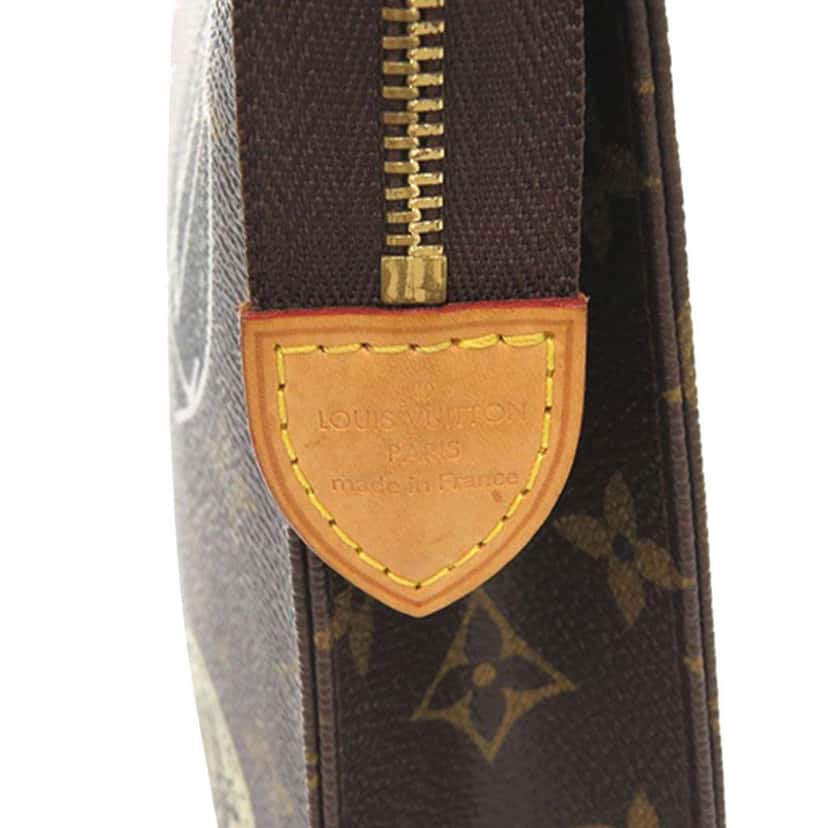 Louis Vuitton Monogram World Tour Toiletry Pouch 26 Brown Good condition - Box View