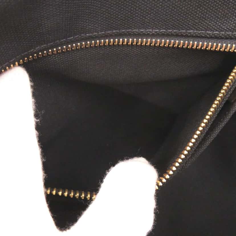 Prada Canvas Canapa Logo Satchel Black Canvas Good condition - Box View