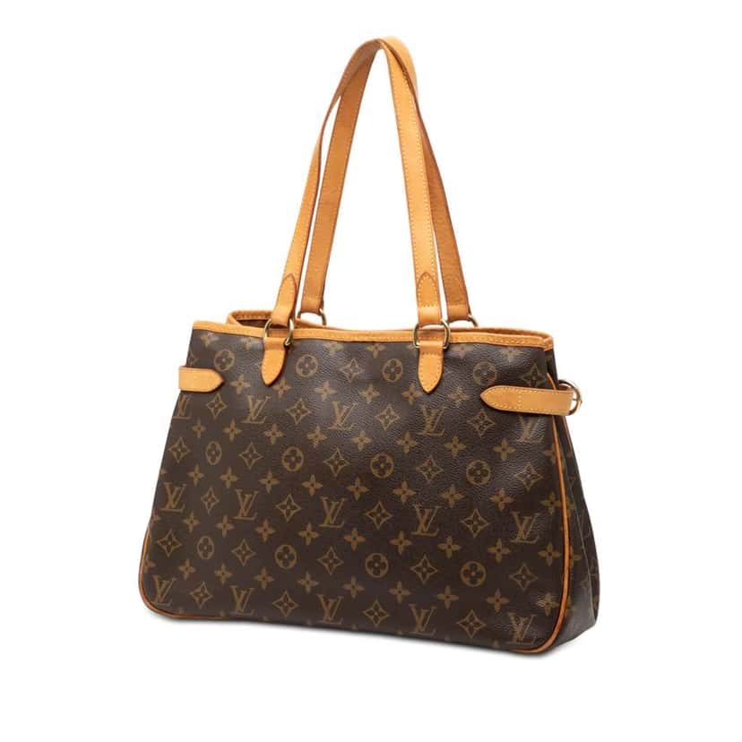 Louis Vuitton Monogram Batignolles Horizontal Brown Good condition - Back View