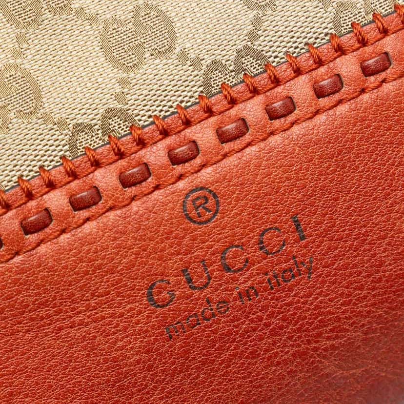 Gucci Large GG Canvas Laidback Crafty Tote Beige Good condition - Box View