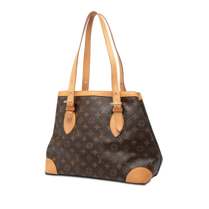 Louis Vuitton Monogram Hampstead MM Brown Good condition - Back View